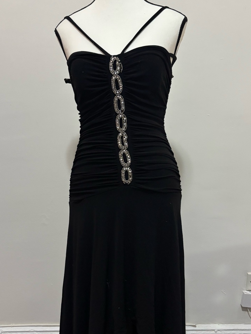 whimsygoth rhinestone vintage dress